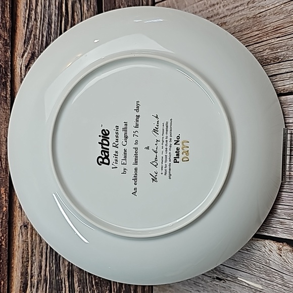 VINTAGE 1959-1966 HIGH FASHION BARBIE DANBURY MINT COLLECTORS PLATES - Picture 5 of 13